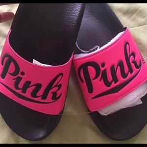 Pink flat